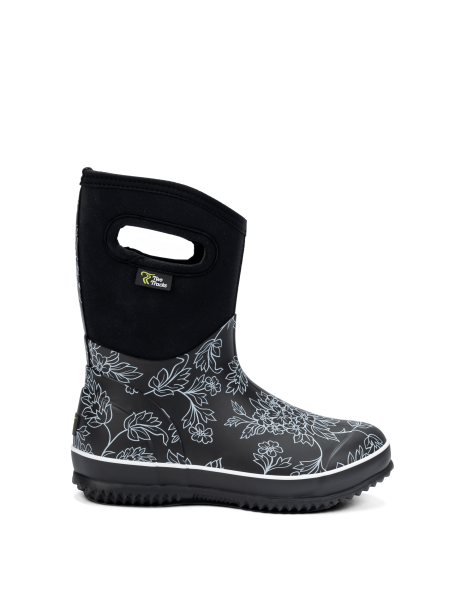 Neoprenstiefel Pia black mid